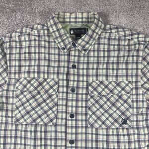 Alaskan Hardgear Button Down Shirt Mens Extra Large Tall Vented‎ Nylon Cooling